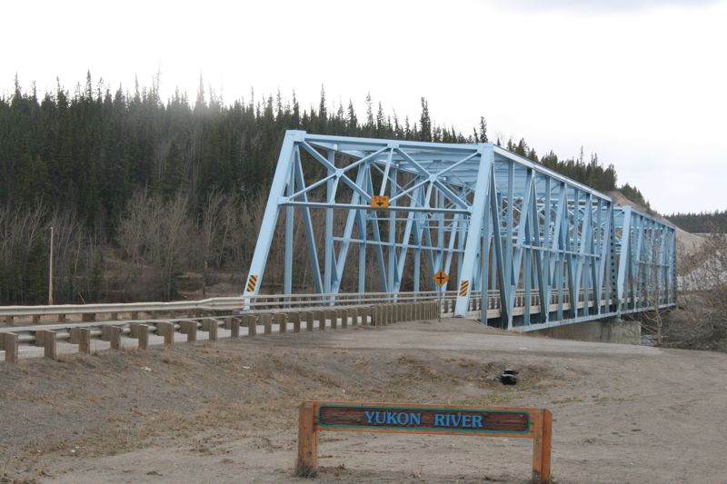 Yukon River. Name und Fluss sind Symbol fr Freiheit und Abenteuer schlechthin