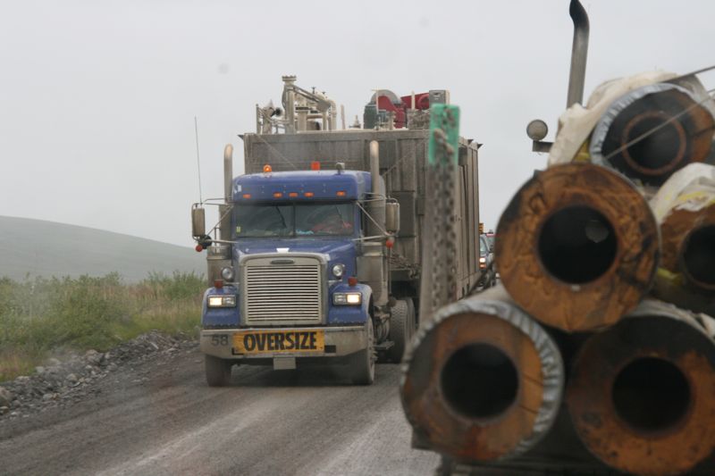 heavy commercial traffic, die Steinschleudern