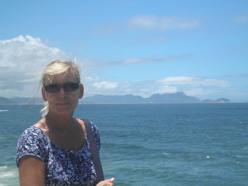 Blick vom Arpoador, dem Felsvorsprung zwischen der Praia Copacabana und Ipanema 